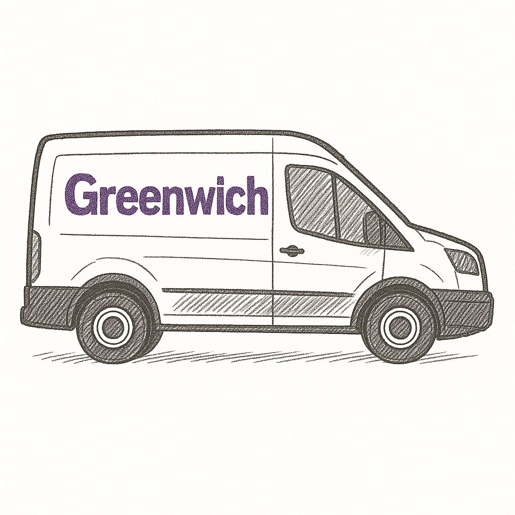 man and van removalist Greenwich
